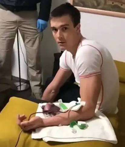 Fodder Human Elite athletes consume animal and human blood